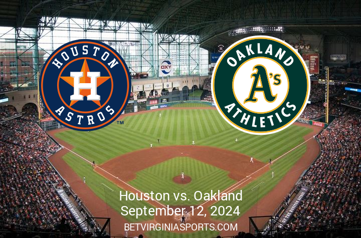 Clash of the Titans: Oakland Athletics vs. Houston Astros Scheduled Showdown, September 12, 2024, 14:10 at Minute Maid Park